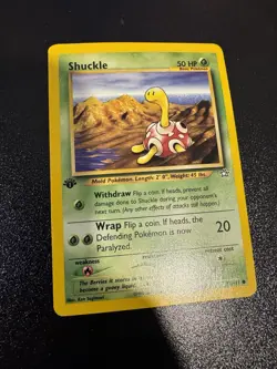 Shuckle 72/111 1st Edition - Neo Genesis Pokemon Card NM - Image 2