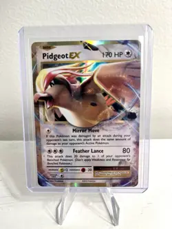 Pokemon Pidgeot-EX Holo Card 64/108 Ultra Rare Evolutions NM Condition - Image 1