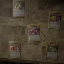 Pokemon TCG 5 Card Lot - Trainer Cards - Nintendo - Card Stock - Standard Size - Image 1