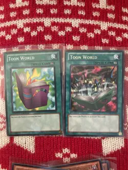 Yu-Gi-Oh 25 TOON CARD LOT SLEEVED - Image 2