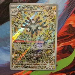Pokemon Magneton Full Art Promo Holo 159 Sv: Scarlet & Violet English TCG Card - Image 1