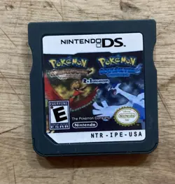 Nintendo DS Pokemon 2 In 1 Heart Gold And Soul Silver Game - Image 1