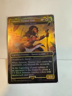 Amunet, Tyrants' End - Queen Marchesa (Rainbow Foil) Secret Lair Drop Foil NM - Image 1