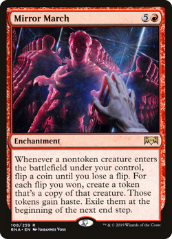 Mirror March #108 (Damaged) Ravnica Allegiance RNA Magic MTG - Image 1