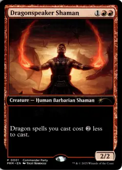 Dragonspeaker Shaman 1 WPN WPN & Gateway Promos NM - Image 1