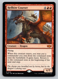 Hellkite Courser - Commander: Tarkir: Dragonstorm MTG - Image 1