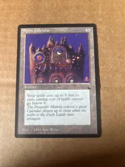 Stone Calendar The Dark MTG Magic The Gathering 6699 - Image 1