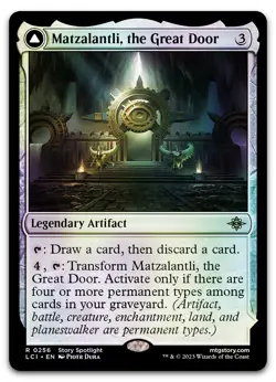 Matzalantli, the Great Door #256 (Foil) NM Lost Caverns of Ixalan LCI Magic MTG - Image 1