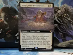 Deep Gnome Terramancer (Extended Art) Battle for Baldur Gate Commander Rare - Image 1