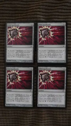 Magic: the Gathering / MtG Nihil Spellbomb x4 Scars of Mirrodin - Image 1