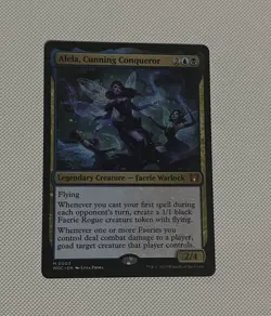 Alela, Cunning Conqueror NM Unplayed Commander: Wilds of Eldraine Regular MTG - Image 1