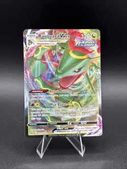 Rayquaza VMAX Full Art 102/159 Crown Zenith Pokemon 2023 - Image 1