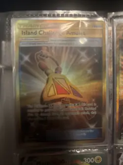 Pokemon Amulet Island Challenge 265/236 Holo Gold Secret Rare Cosmic Eclipse - Image 1
