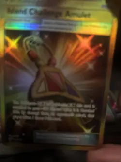Pokemon Amulet Island Challenge 265/236 Holo Gold Secret Rare Cosmic Eclipse - Image 3
