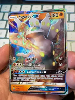 2018 Pokemon Sun & Moon #SM122 Zygarde GX Black Star Promo Holo - Very Good - Image 1