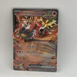 Gouging Fire ex Double Rare Holo 038/162 Pokemon Temporal Forces - Image 1