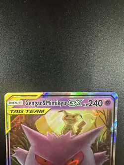 Gengar & Mimikyu GX 53/181 Tag Team SM Team Up SM9 English Pokemon TCG CCG - Image 3