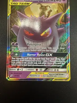 Gengar & Mimikyu GX 53/181 Tag Team SM Team Up SM9 English Pokemon TCG CCG - Image 4
