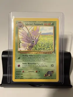 Pokemon TCG Sabrina's Venomoth Gym Heroes 34/132 Unlimited Rare - Near Mint! - Image 1