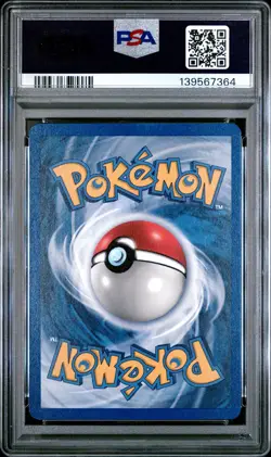 1999 POKEMON BASE SET UNLIMITED #5 CLEFAIRY-HOLO PSA 7 - Image 2