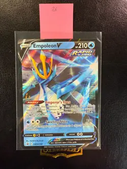 Empoleon V SWSH108 SWSH Black Star Promos Holo Pokemon TCG 2021 NM - Image 3