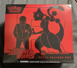 Destined Rivals Elite Trainer Box Pokemon Center Exclusive ETB Factory Sealed - Image 1