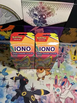 Lot Of 2 - Pokemon TCG Iono Premium Tournament Collection Box Factory Sealed - Image 2