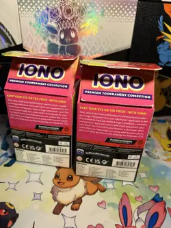 Lot Of 2 - Pokemon TCG Iono Premium Tournament Collection Box Factory Sealed - Image 4