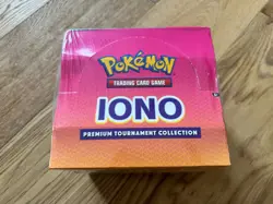 Pokemon TCG Iono Premium Tournament Collection Box Display Case Sealed 4x Boxes - Image 1