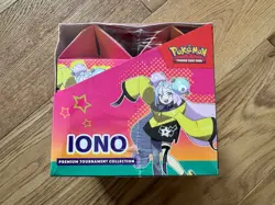 Pokemon TCG Iono Premium Tournament Collection Box Display Case Sealed 4x Boxes - Image 4