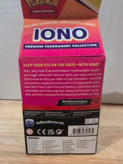 Pokemon TCG Iono Premium Tournament Collection Box Factory Sealed NEW! - Image 2