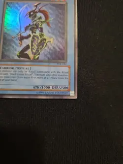 YUGIOH BLACK LUSTER SOLDIER SYE-024 LIGHT PLAY - Image 4