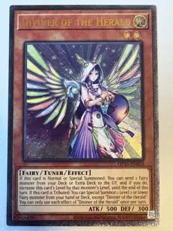 YUGIOH- Diviner of the Herald - OP25-EN003 - Ultimate Rare - OTS ULTIMATE - Image 1