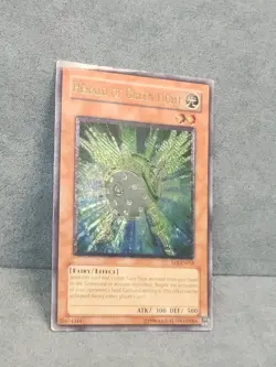 Yugioh Herald of Green Light EOJ-EN018 Ultimate Rare Heavy Play - Image 3