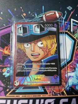 Sabo Alt Art OP13-004 L Carrying on His Will ONE PIECE Card Game ENGLISH ALT L - Image 1