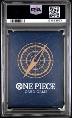 2025 ONE PIECE OP12-LEGACY OF THE MASTER SPECIAL ALTERNATE ART TASHIGI PSA 10 - Image 2
