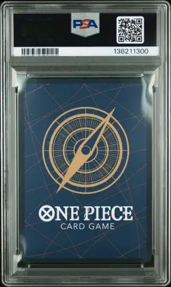 2024 ONE PIECE PROMOS OFFICIAL EVENT TOP PRIZE #010 TRAFALGAR LAW PSA 10 - Image 2