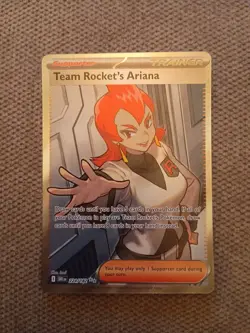 Team Rockets Ariana 224/182 - Destined Rivals Full Art - Pokemon Tcg - Near Mint - Image 1