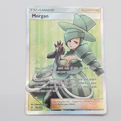 2019 Pokemon Sun & Moon Team-Up 178/181 Morgan Full Art NM TCG - Image 1