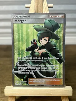 Pokemon TCG Morgan Sun & Moon Team Up 178/181 Ultra Rare Full Art Holo - Image 1