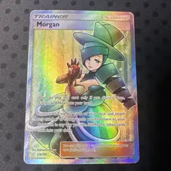 Pokemon TCG Morgan Sun & Moon Team Up 178/181 Ultra Rare Full Art Holo - Image 1