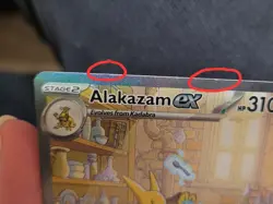 Pokemon TCG Alakazam ex 201/165 Special Illustration Rare Scarlet Violet 151 NM - Image 4