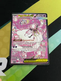 Mega Diancie ex 282/217 SIR Ascended Heroes Evolution NM English Pokemon TCG - Image 1