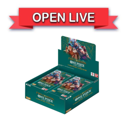 Open Live One Piece TCG Two Legends OP-08 Booster Box English Sealed - Image 1