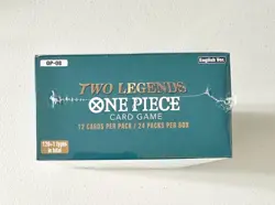 One Piece TCG: Two Legends Booster Box OP-08. English. BRAND NEW & SEALED. - Image 3