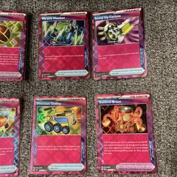 8 CARDS Pokemon TCG Ace Spec Lot - Precious Trolley Trainer Maximum Belt Surging - Image 2