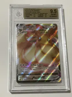 Eevee VMAX SWSH087 SWSH: Sword & Shield Promo Cards Holo BGS 9.5 Gem Mint - Image 1