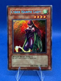 Cyber Harpie Lady RP01-EN096 Secret Rare NM Yu-Gi-Oh Card TCG - Image 1