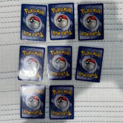 Pokemon Base Set Rare Holo TCG Cards! Gyarados 6 Machamp 8 Zapdos 16 - Image 5
