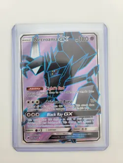Pokemon TCG Necrozma GX 134/147 Burning Shadows Ultra Rare Full Art Holo Card - Image 1